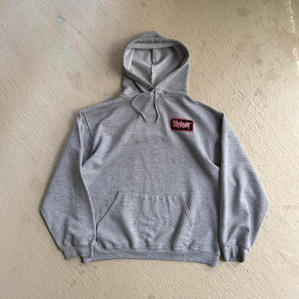 00s Slipknot Patch Grey Baggy Men's M Hoodie